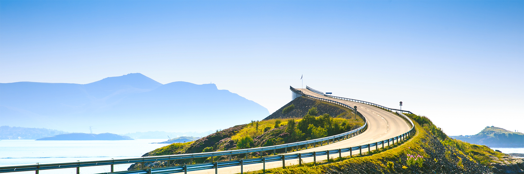 Atlanterhavsveien med Trondheim & Nidarosdomen