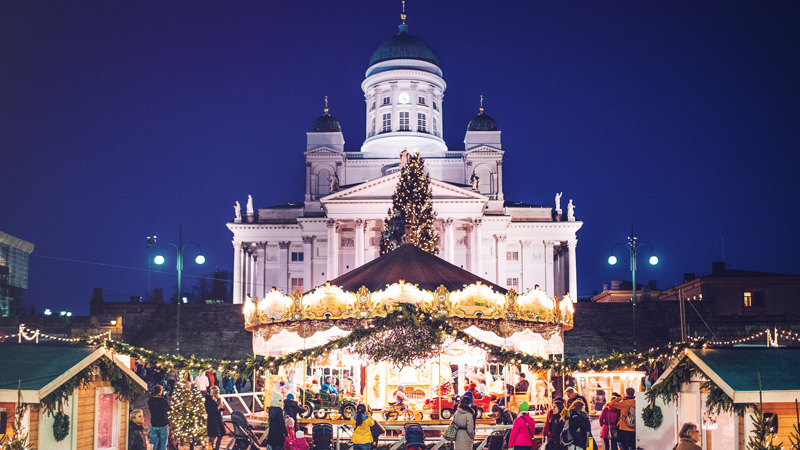 Julshopping i Helsingfors