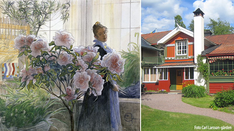 Falu Gruva, Carl-Larsson-grden och Dala Tapto